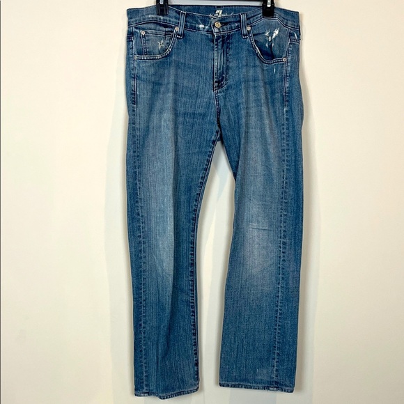 7 Seven for All Mankind Carsen Relaxed Jeans Men's 32X29 - Picture 1 of 8